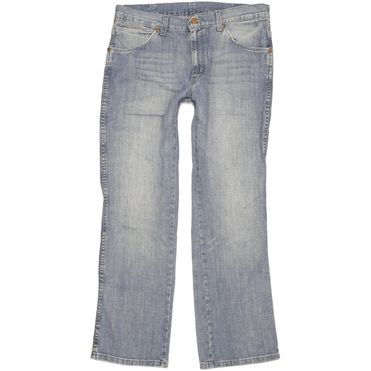 Wrangler Alaska Men Blue Straight Regular Jeans W34 L31