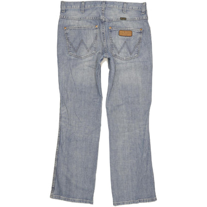 Wrangler Alaska Men Blue Straight Regular Jeans W34 L31