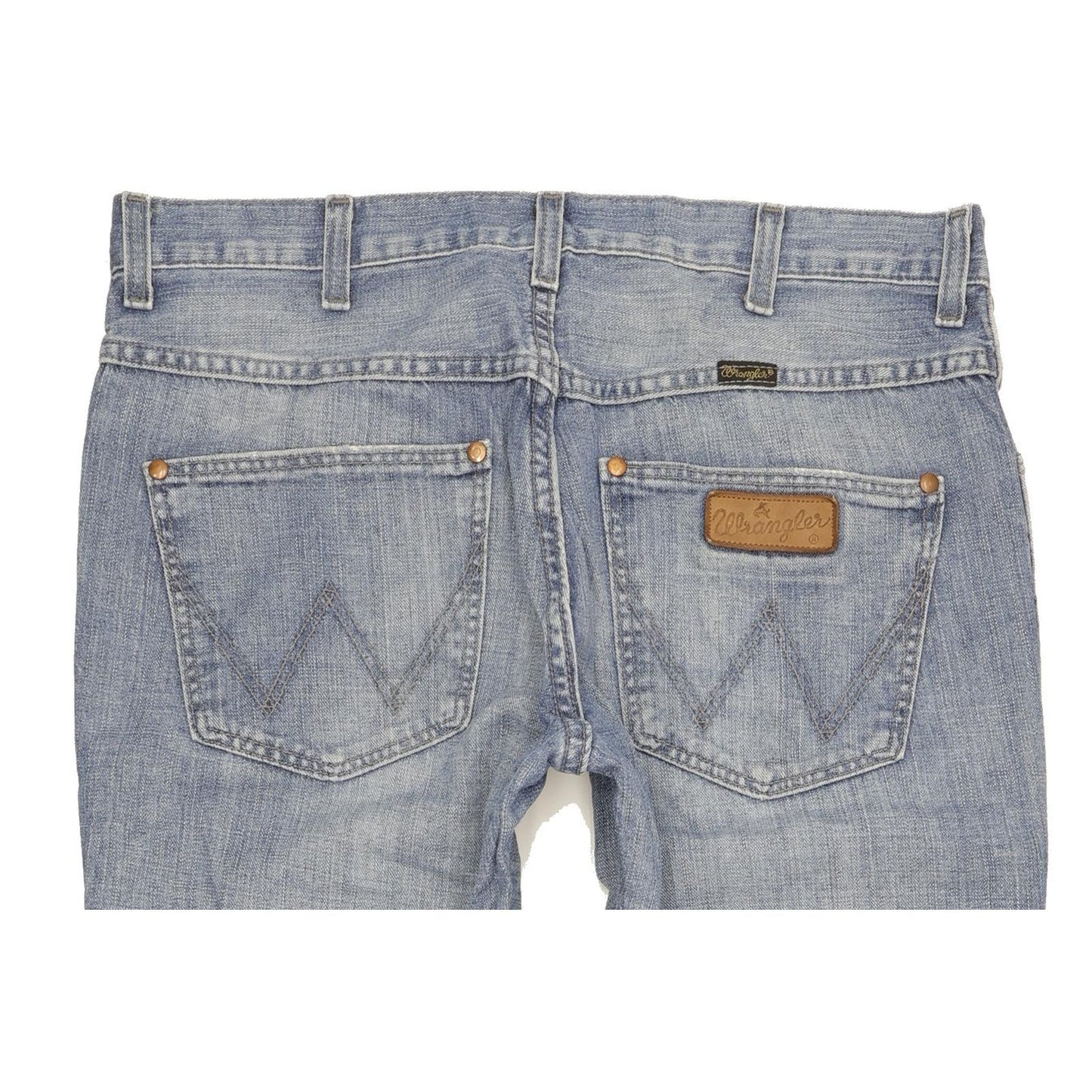 Wrangler Alaska Men Blue Straight Regular Jeans W34 L31