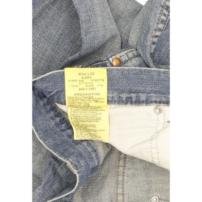 Wrangler Alaska Men Blue Straight Regular Jeans W34 L31