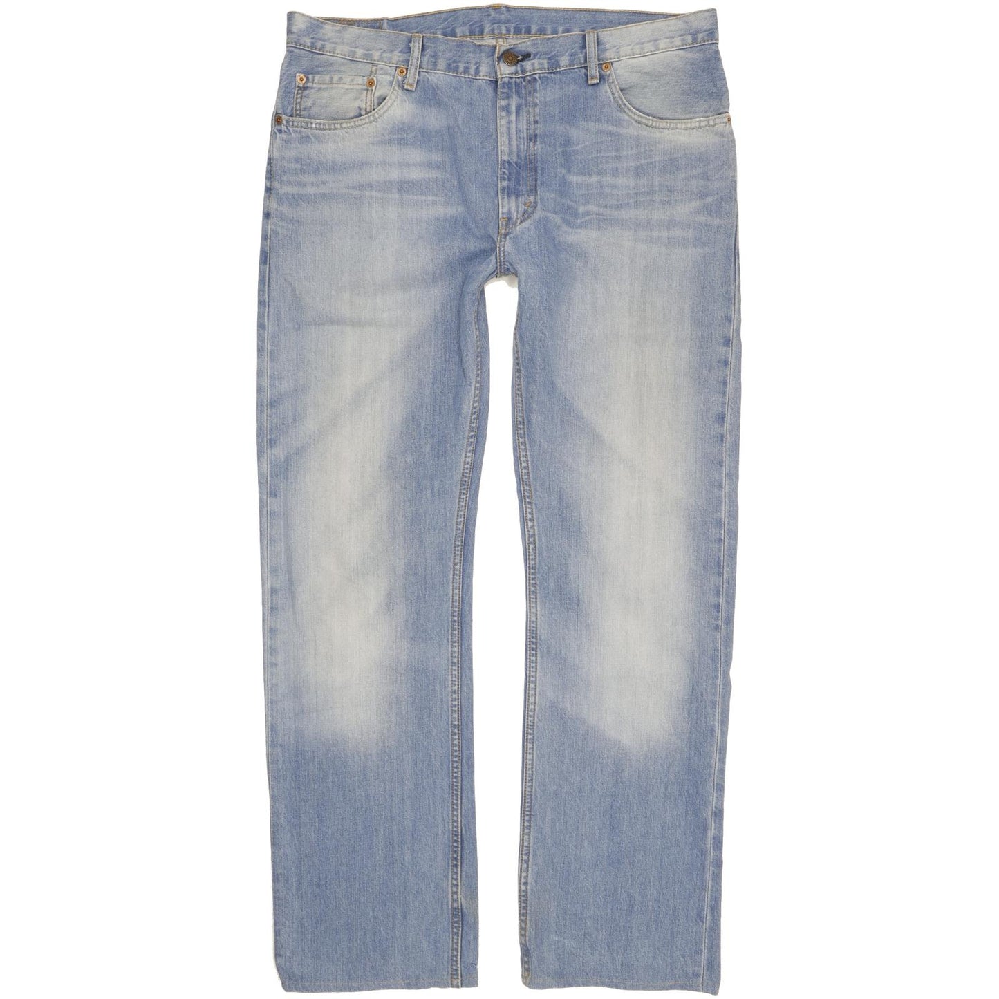 Levi's 505 Men Blue Straight Regular Jeans W37 L33