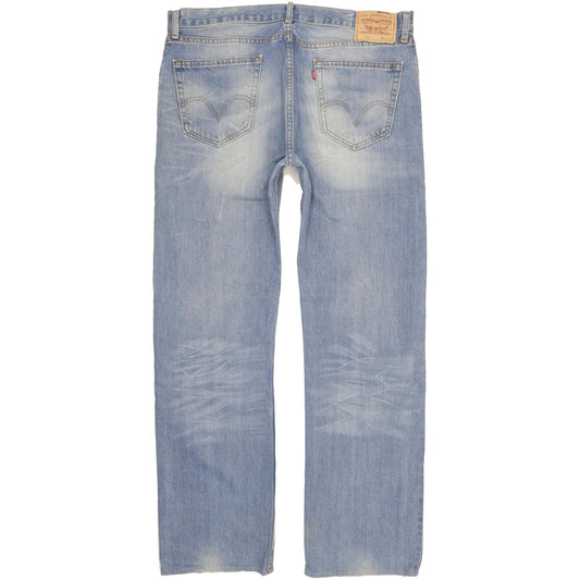 Levi's 505 Men Blue Straight Regular Jeans W37 L33