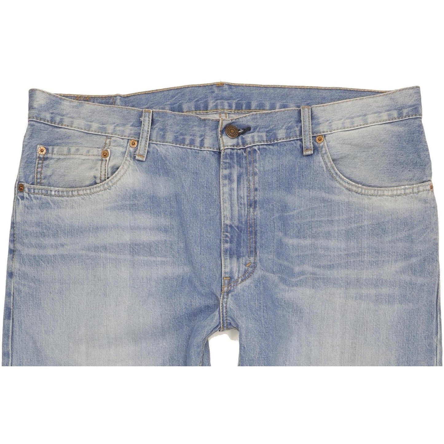 Levi's 505 Men Blue Straight Regular Jeans W37 L33