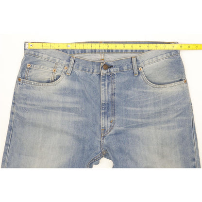 Levi's 505 Men Blue Straight Regular Jeans W37 L33