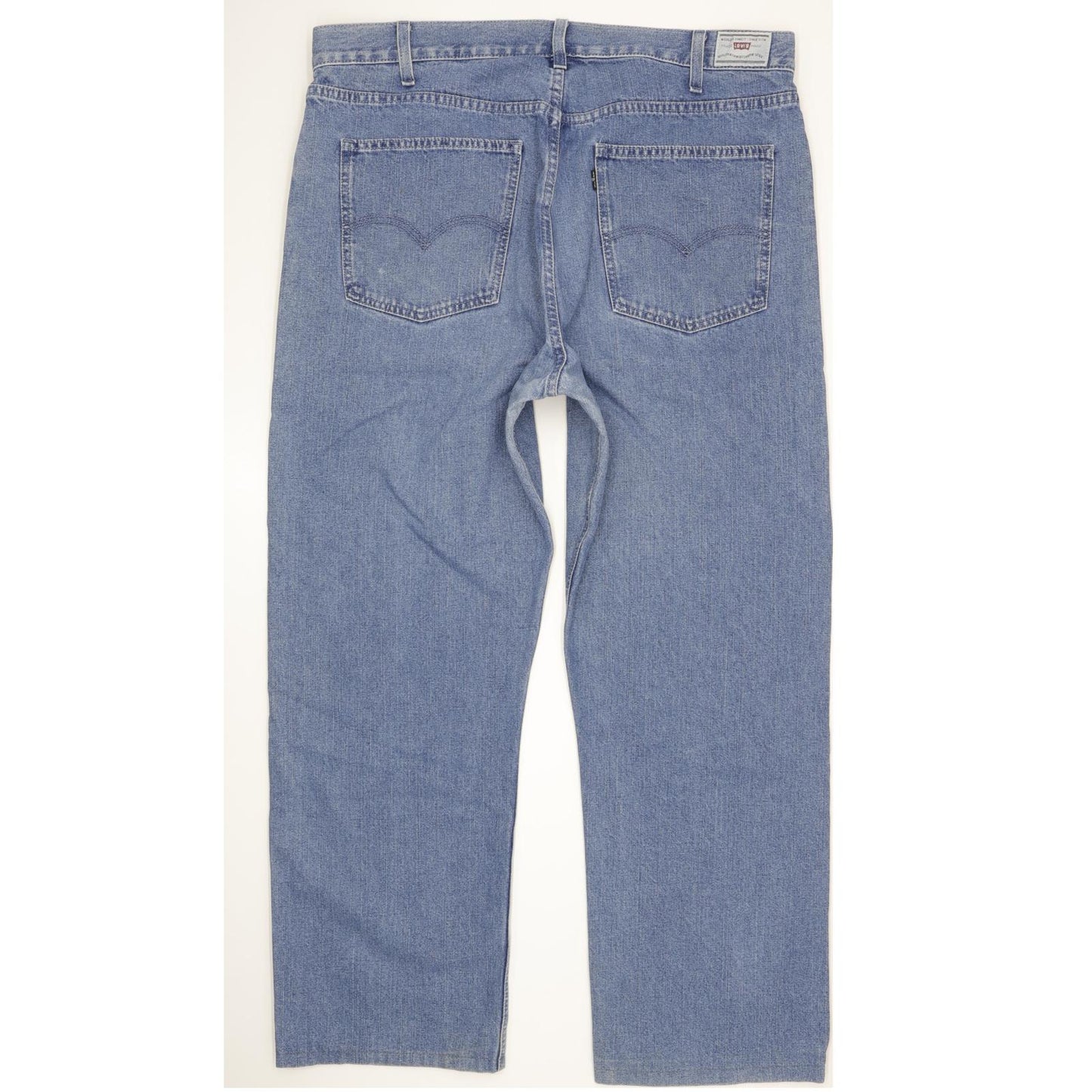 Levi's Men Blue Straight Regular Jeans W37 L28
