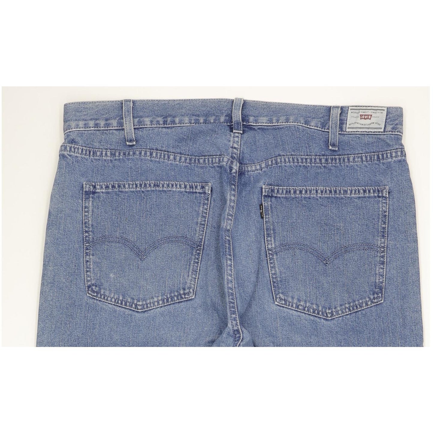 Levi's Men Blue Straight Regular Jeans W37 L28