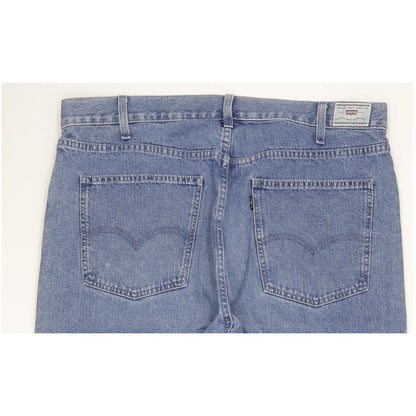Levi's Men Blue Straight Regular Jeans W37 L28
