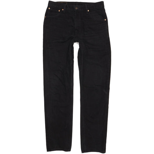 Levi's 521 Men Black Straight Regular Jeans W33 L34
