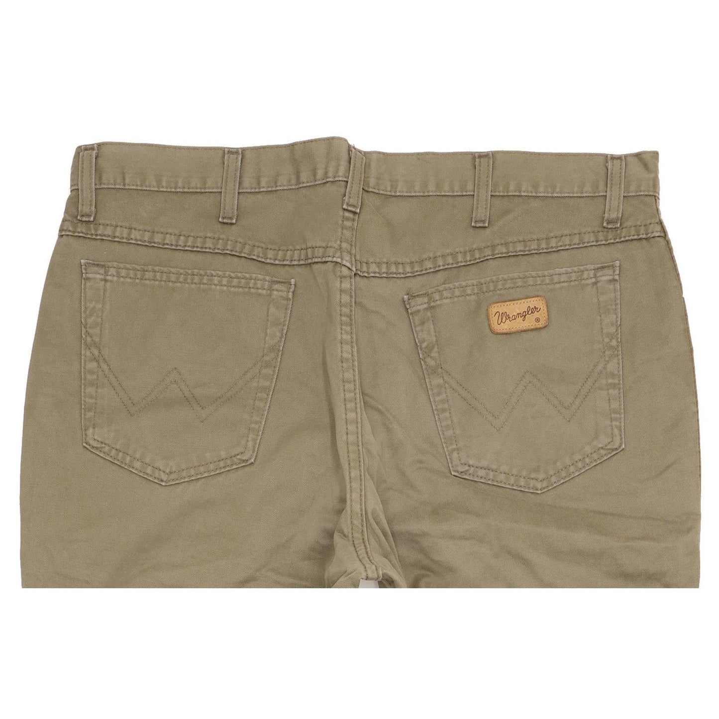 Wrangler Ohio Men Green Straight Regular Jeans W37 L29
