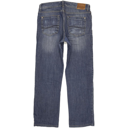 Lee Modern Men Blue Straight Regular Stretch Jeans W34 L31