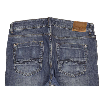Lee Modern Men Blue Straight Regular Stretch Jeans W34 L31