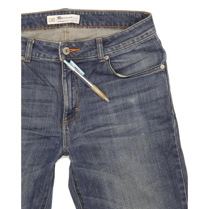 Lee Modern Men Blue Straight Regular Stretch Jeans W34 L31