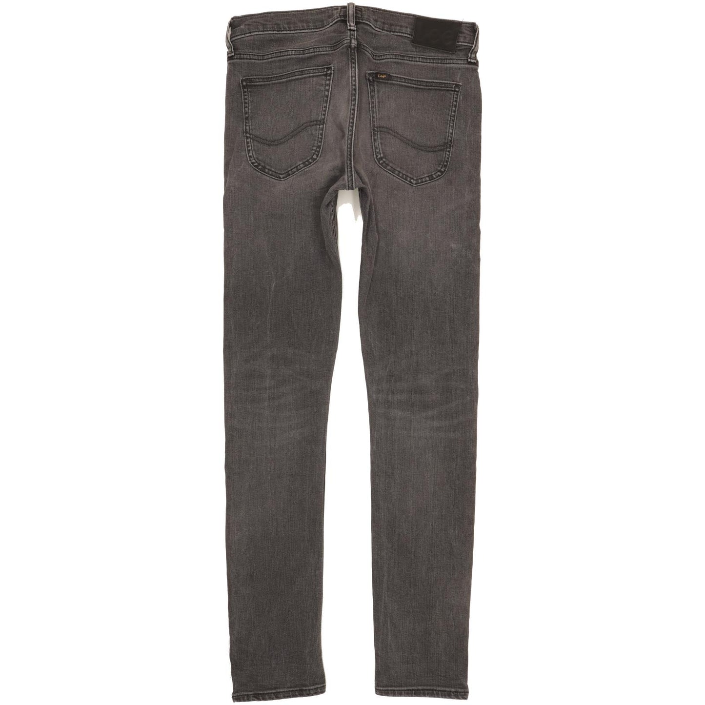 Lee Luke Men Charcoal Skinny Slim Stretch Jeans W30 L33