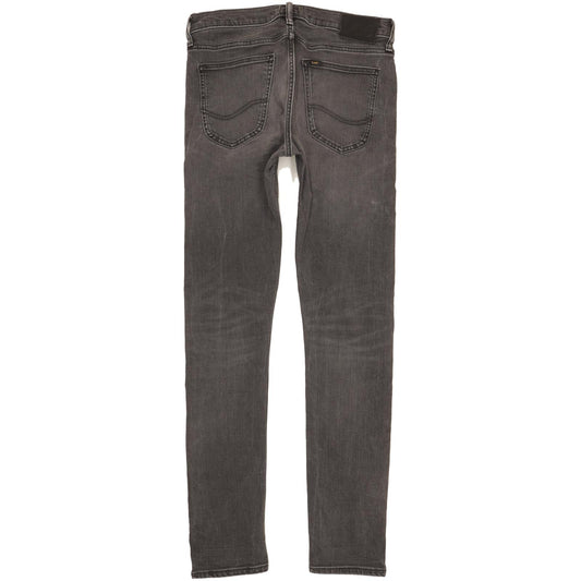 Lee Luke Men Charcoal Skinny Slim Stretch Jeans W30 L33