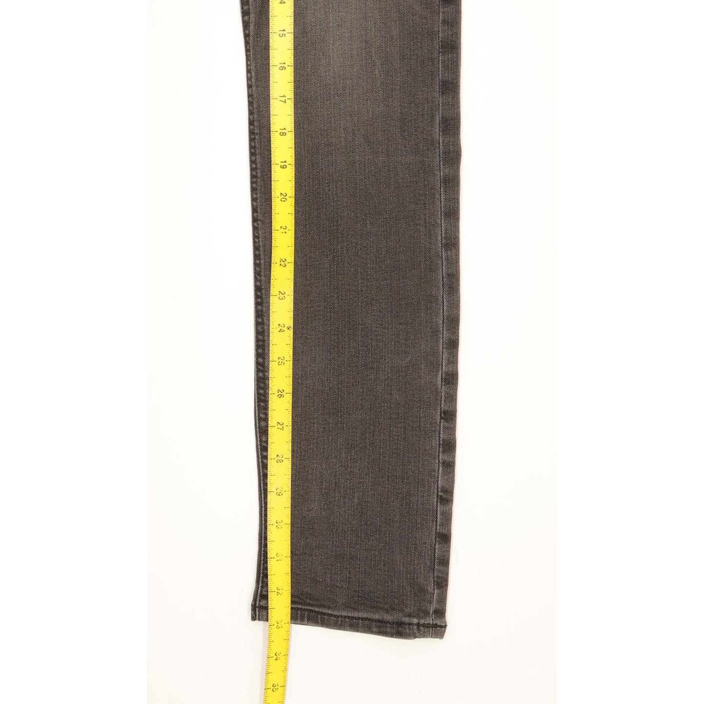 Lee Luke Men Charcoal Skinny Slim Stretch Jeans W30 L33