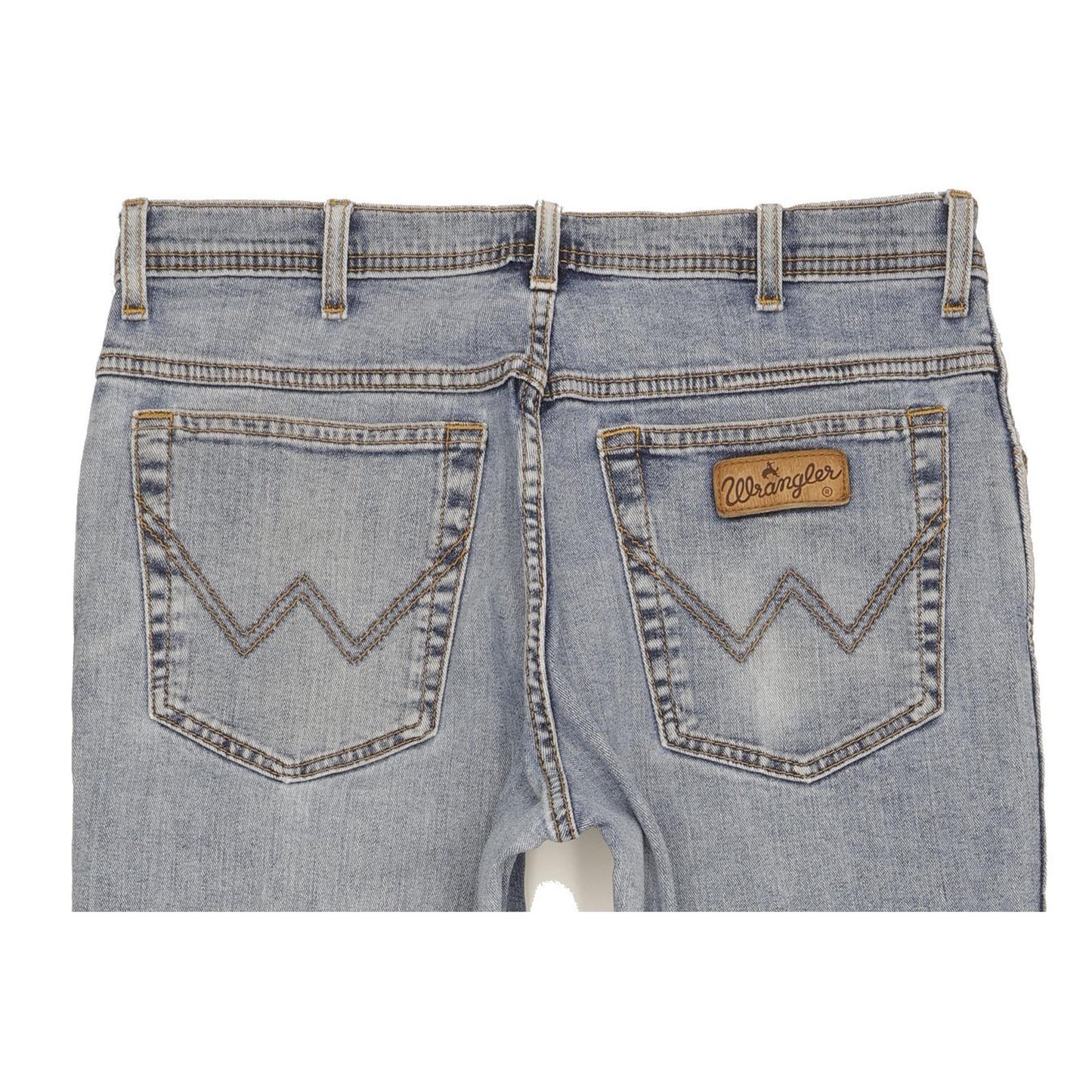 Wrangler Texas Men Blue Straight Regular Stretch Jeans W36 L30