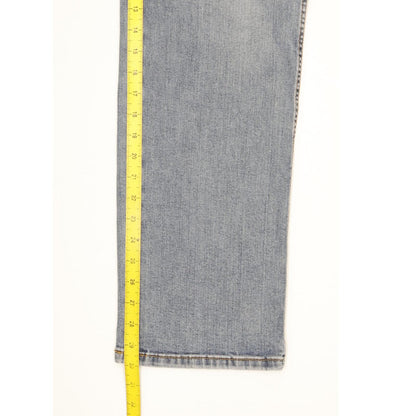 Wrangler Texas Men Blue Straight Regular Stretch Jeans W36 L30