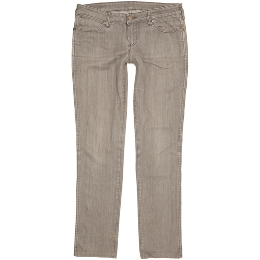 Lee Women Grey Skinny Slim Stretch Jeans W32 L32