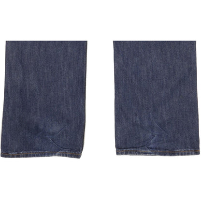 Lee Knox Men Blue Straight Regular Jeans W33 L32