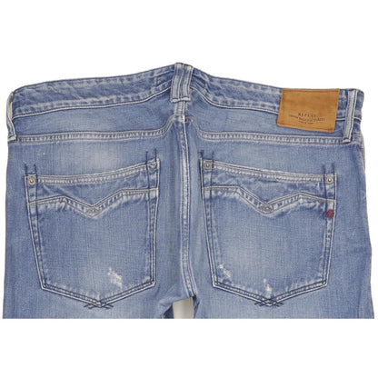 Replay Newbill Men Blue Straight Regular Jeans W37 L34