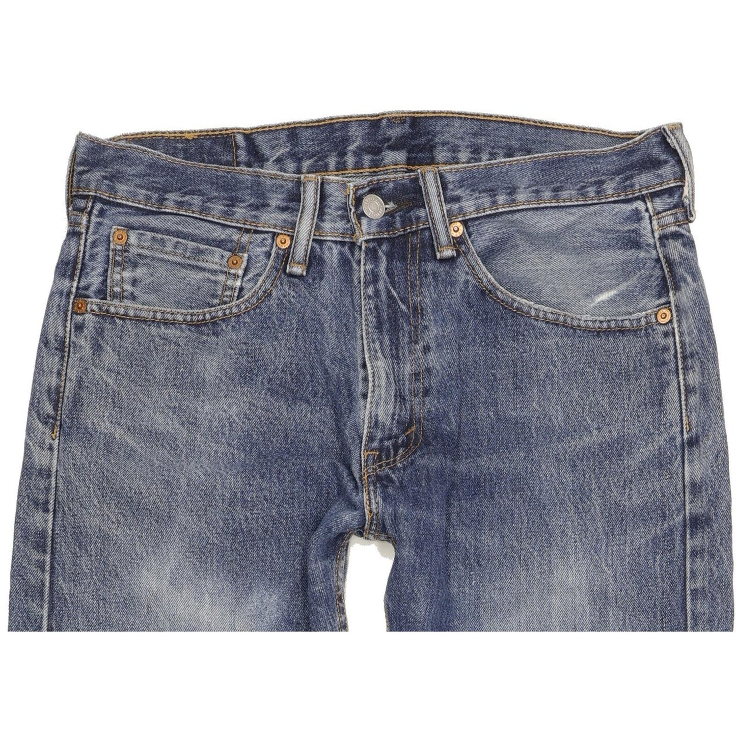Levi's 505 Men Blue Straight Regular Jeans W32 L31