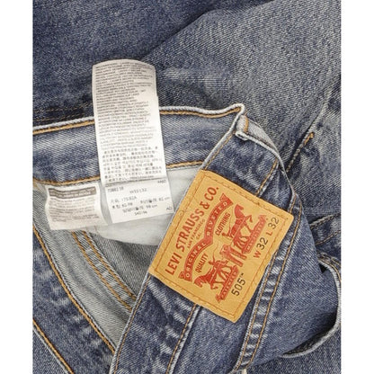 Levi's 505 Men Blue Straight Regular Jeans W32 L31