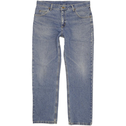 Lee Men Blue Straight Regular Jeans W36 L32