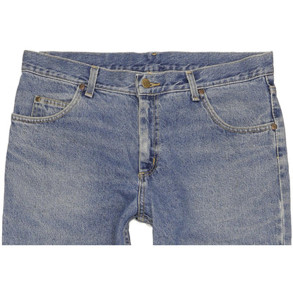 Lee Men Blue Straight Regular Jeans W36 L32