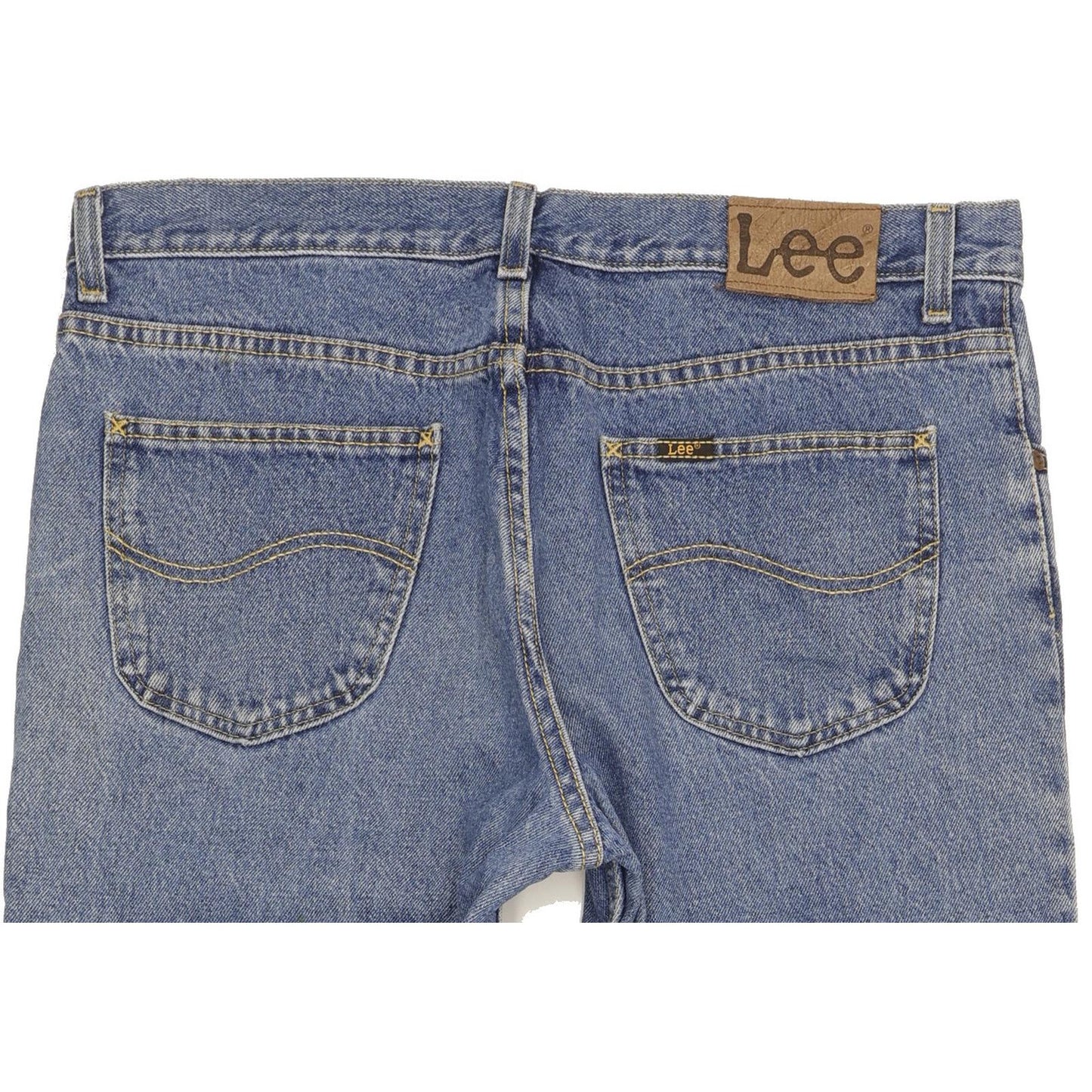 Lee Men Blue Straight Regular Jeans W36 L32