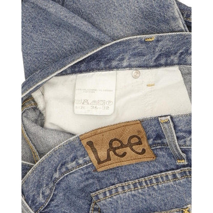 Lee Men Blue Straight Regular Jeans W36 L32