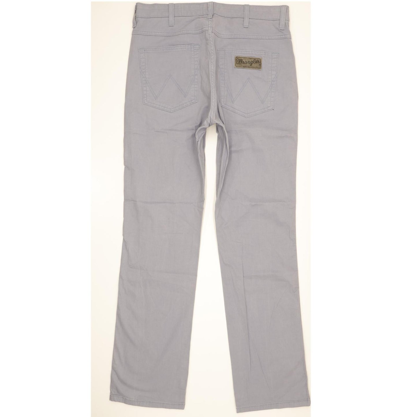 Wrangler Arizona Men Blue Straight Regular Stretch Jeans W33 L32
