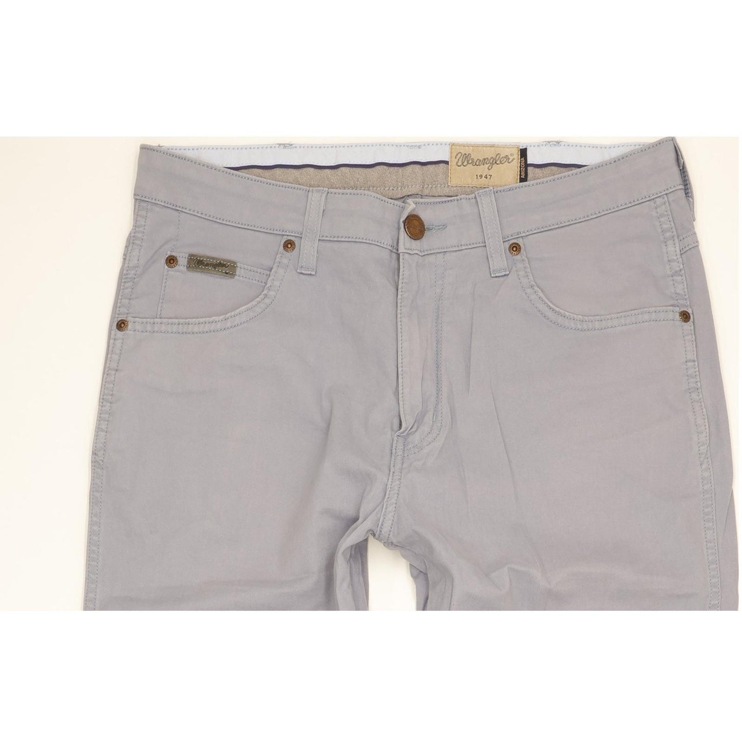 Wrangler Arizona Men Blue Straight Regular Stretch Jeans W33 L32