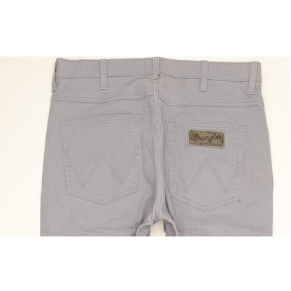 Wrangler Arizona Men Blue Straight Regular Stretch Jeans W33 L32