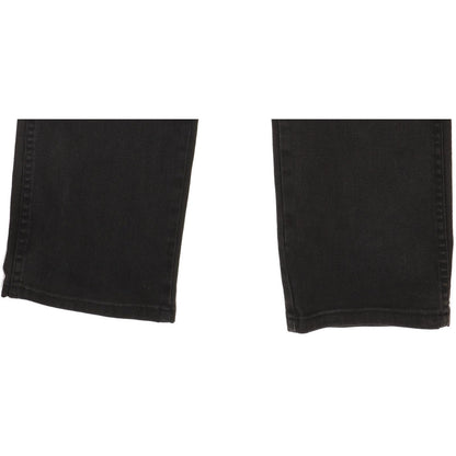 Wrangler Durable Quality Men Black Straight Regular Stretch Jeans W32 L32