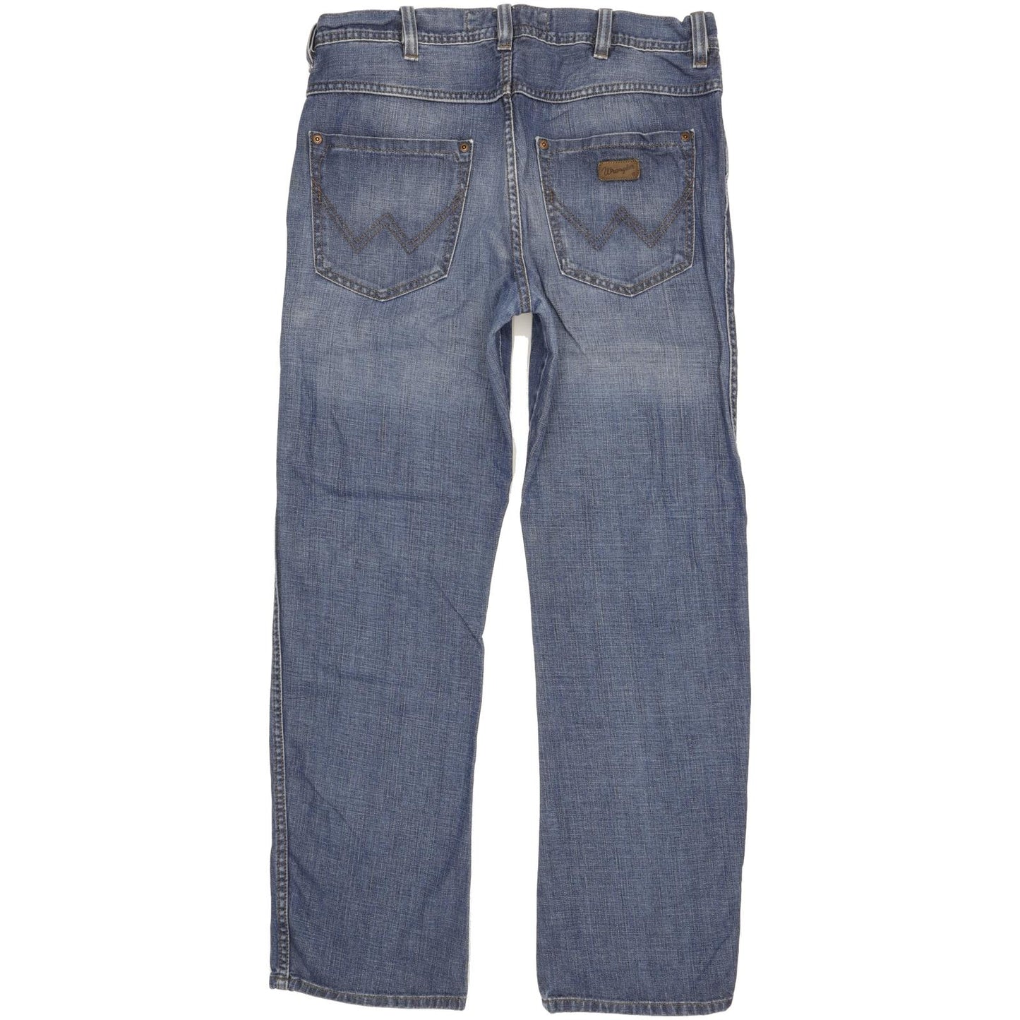 Wrangler Wesley Men Blue Straight Regular Jeans W33 L31