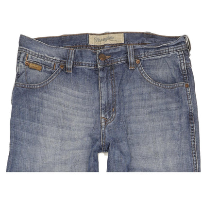 Wrangler Wesley Men Blue Straight Regular Jeans W33 L31