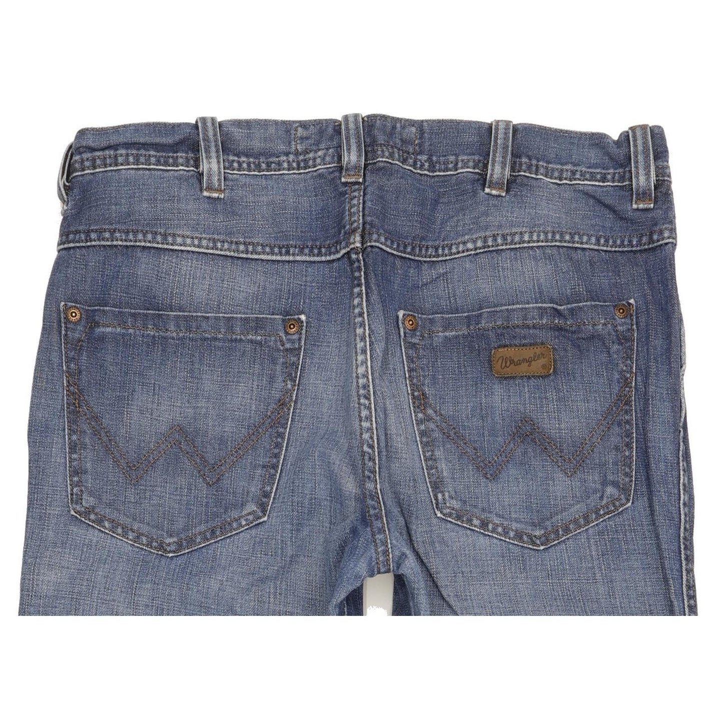 Wrangler Wesley Men Blue Straight Regular Jeans W33 L31