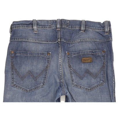 Wrangler Wesley Men Blue Straight Regular Jeans W33 L31