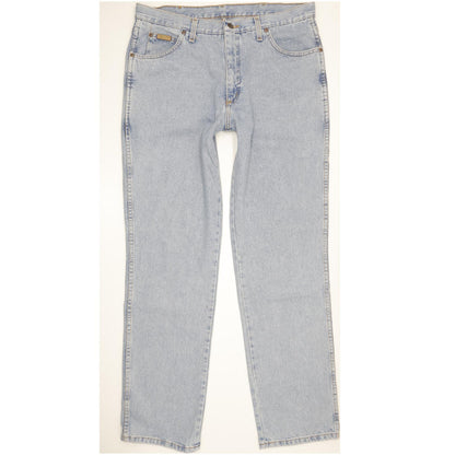 Wrangler Men Blue Straight Regular Jeans W36 L34