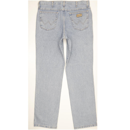Wrangler Men Blue Straight Regular Jeans W36 L34