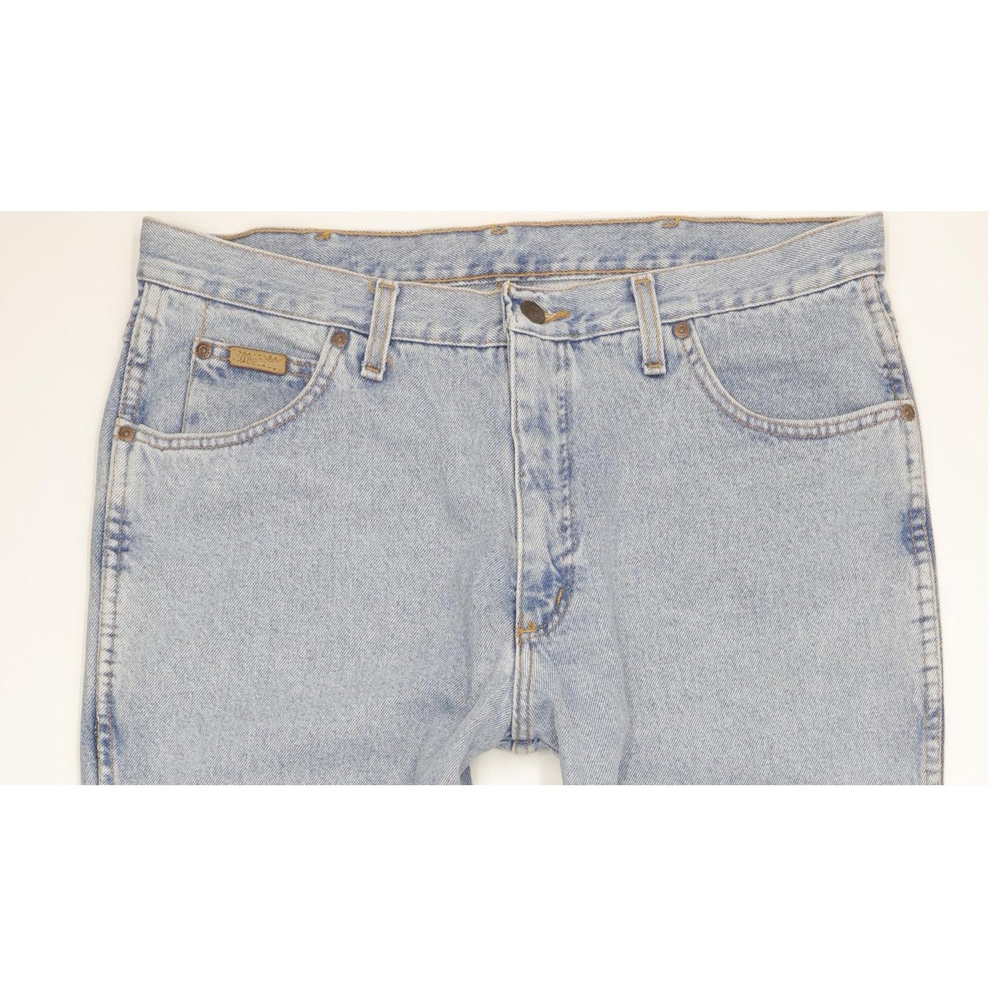 Wrangler Men Blue Straight Regular Jeans W36 L34