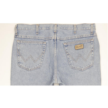 Wrangler Men Blue Straight Regular Jeans W36 L34