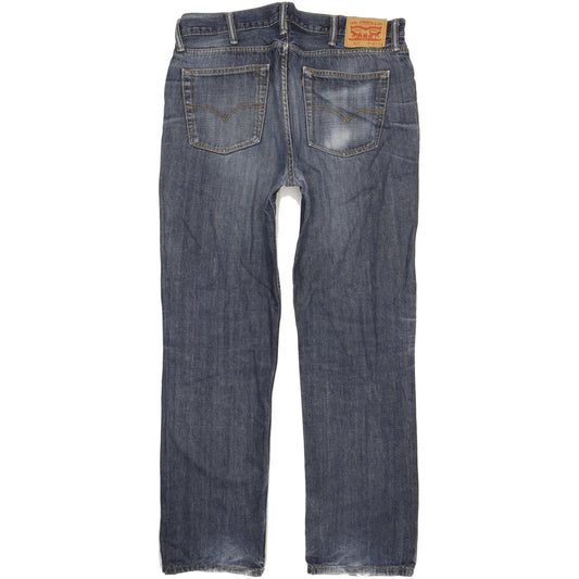 Levi's 514 Men Blue Straight Slim Jeans W38 L34