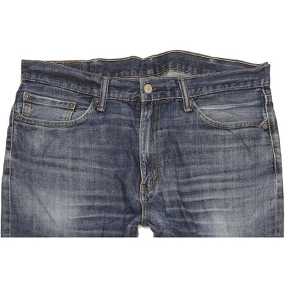 Levi's 514 Men Blue Straight Slim Jeans W38 L34