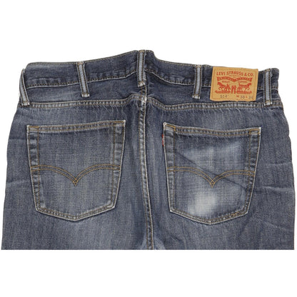 Levi's 514 Men Blue Straight Slim Jeans W38 L34