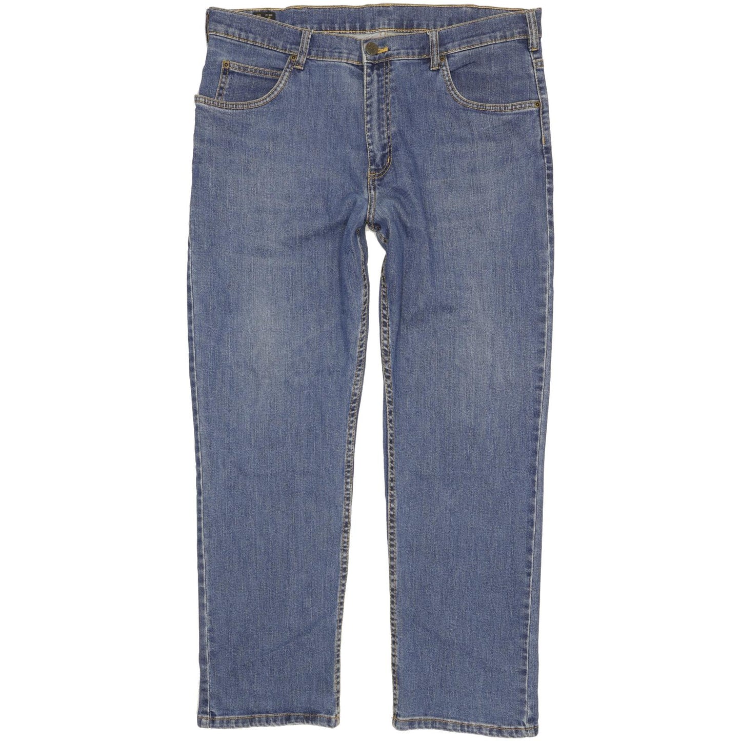 Lee Brooklyn Men Blue Straight Regular Stretch Jeans W38 L29