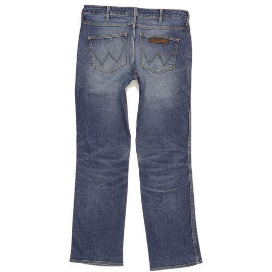 Wrangler Sara Women Blue Straight Regular Stretch Jeans W30 L29