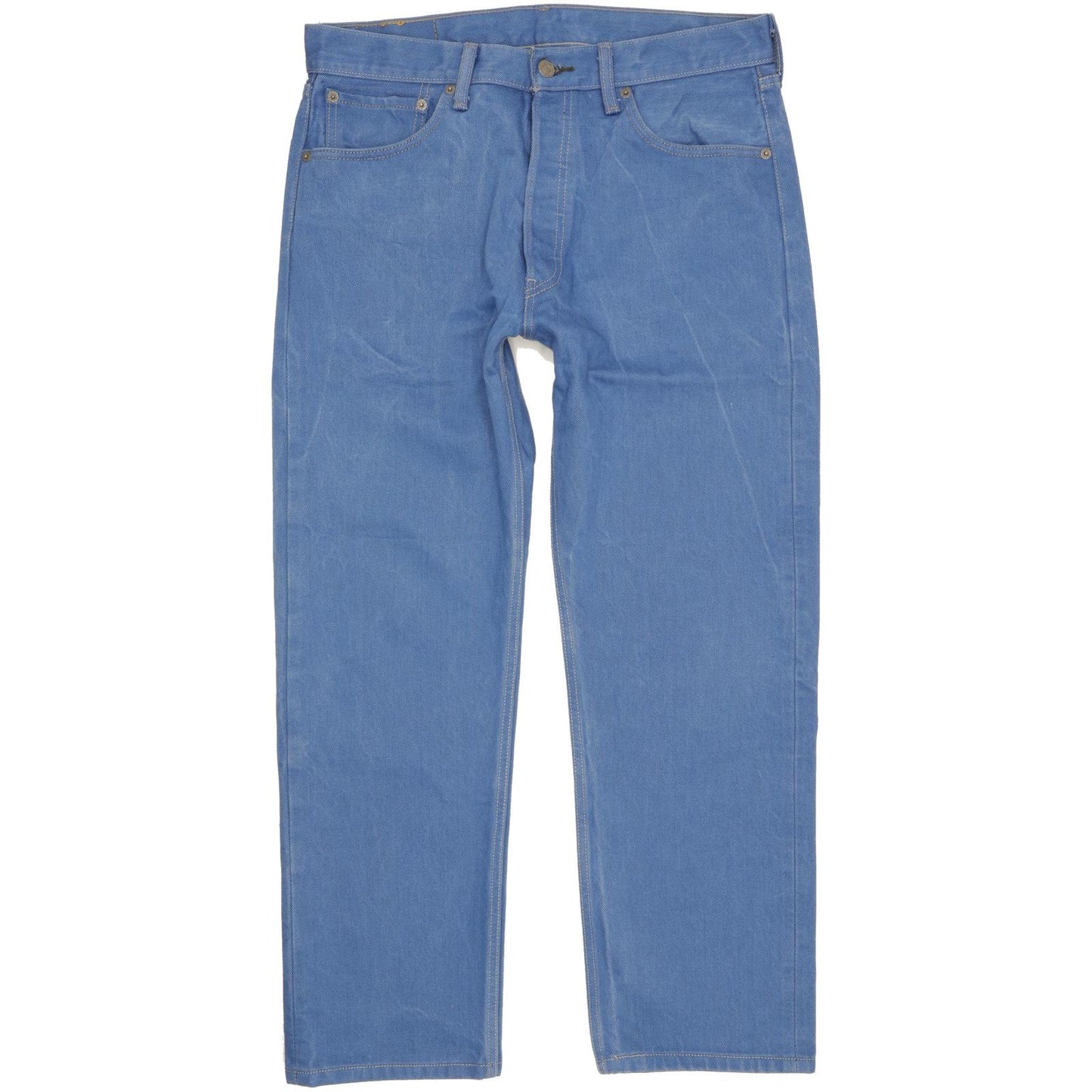 Levi's 501 Men Blue Straight Regular Jeans W34 L28