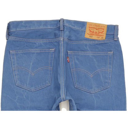 Levi's 501 Men Blue Straight Regular Jeans W34 L28