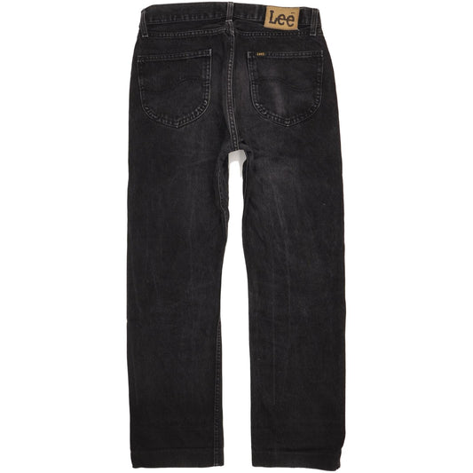 Lee Tucson Men Black Straight Regular Jeans W33 L30